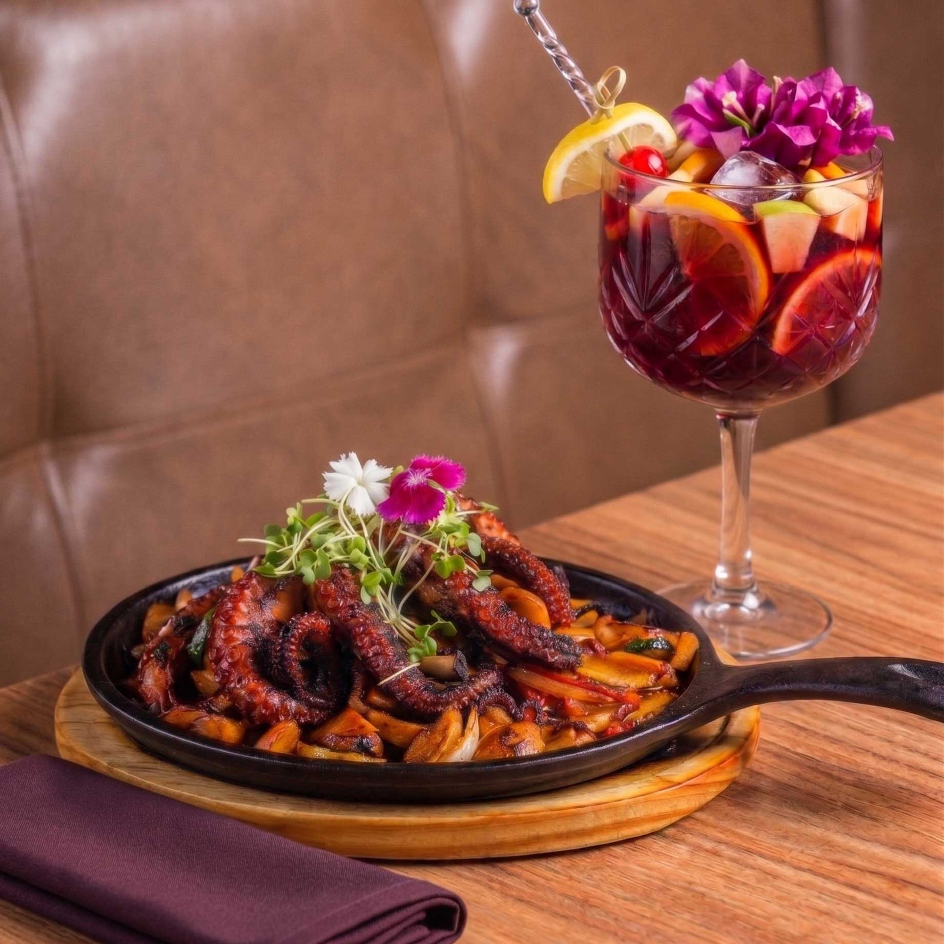 Parrillada de Pulpo