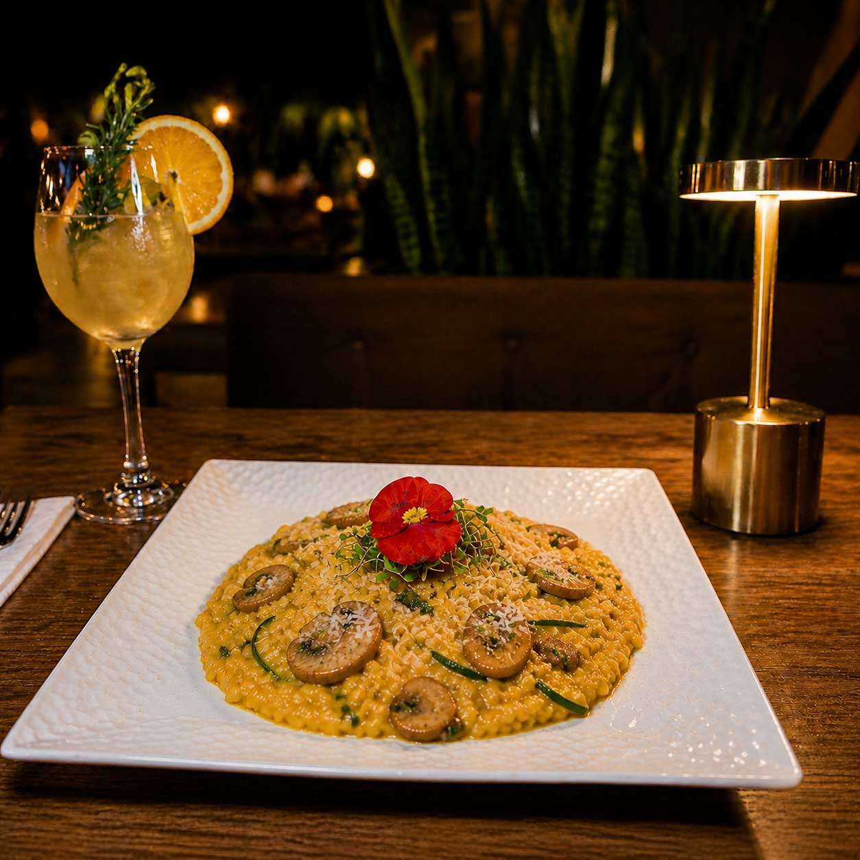 Risotto de Champiñones